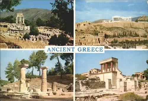 Griechenland Greece Ancient Greece Tempel Antike Kat. Griechenland