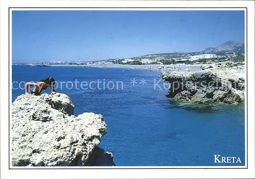 Kreta Crete Panorama Kueste Kat. Insel Kreta