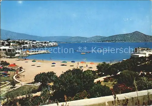 Elounda Kreta Panorama Beach Strand Kat. Griechenland