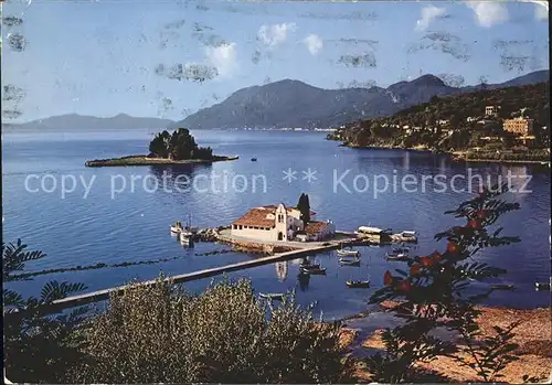 Korfu Corfu Jungfau Maria von Vlachernas Kloster Kat. Griechenland