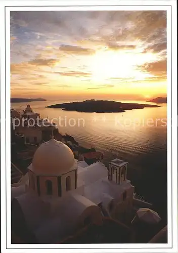 Griechenland Greece Abendstimmung Insel Kat. Griechenland