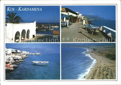 Kardamena Teilansichten Hafen Strand Kat. Kos Cos