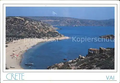 Kreta Crete Vai Strand Kat. Insel Kreta