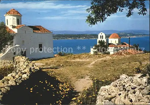 Spetsai aelteste Kirche Kat. Griechenland
