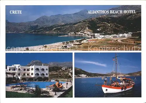 Kreta Crete Alianthos Beach Hotel Plakias Kat. Insel Kreta