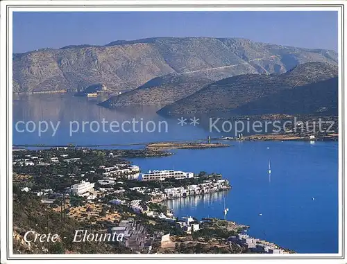 Kreta Crete Elounta Kat. Insel Kreta