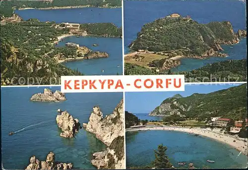 Corfu Korfu Kepkypa Paleokastritsa Kat. Griechenland