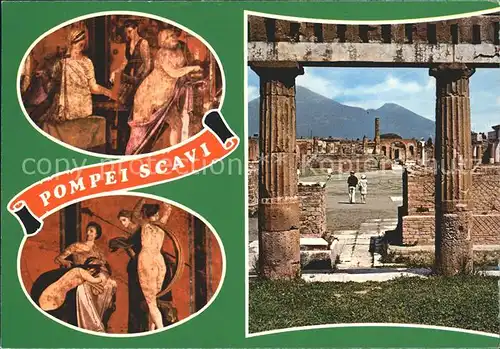 Pompei Scavi Ruine Mosaik Villa Misteri Tempio Apollo