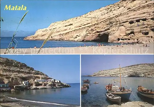 Matala Boote Strand 