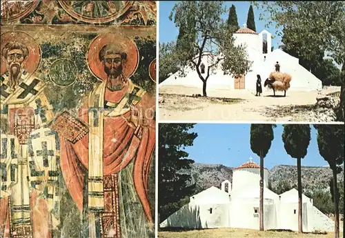Kritsa Kirchen Madonna Kera Kat. Insel Kreta