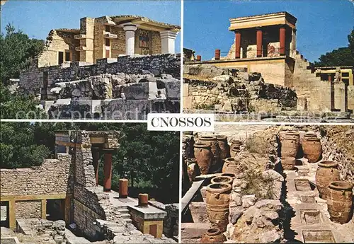 Cnosse Knossos Kreta Ruine Kat. Griechenland