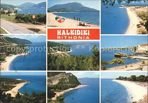 Halkidiki Chalkidiki Sithonia Strande Kat. Halkidiki Chalkidiki