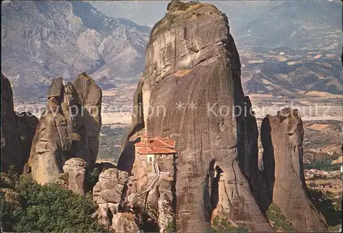 Meteora Felsen Kloster Roussanou