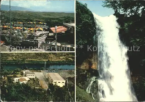 Edessa Elektrostation Wasserfall