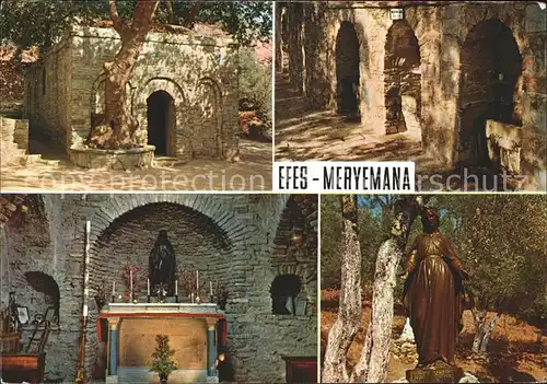 Efes Meryemana Virgin Mary Kat. Tuerkei