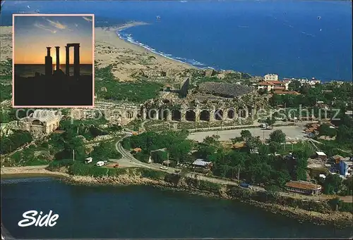Side Antalya Ruine Ortsansicht Kat. Tuerkei