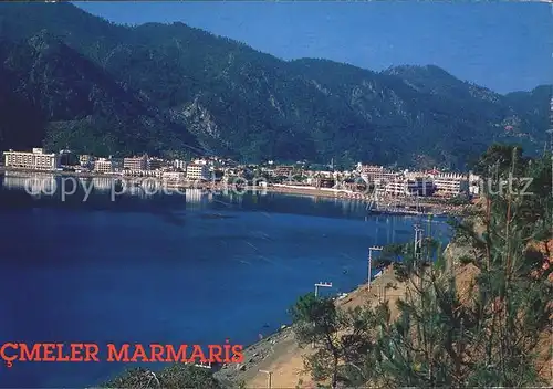 Marmaris Segelboot Teilansicht Kat. Tuerkei