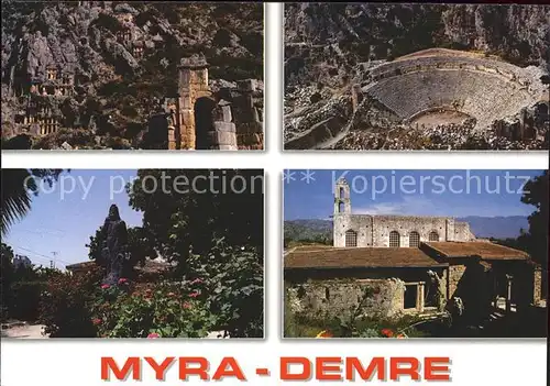Myra Demre Theater Ruine  Kat. Antalya
