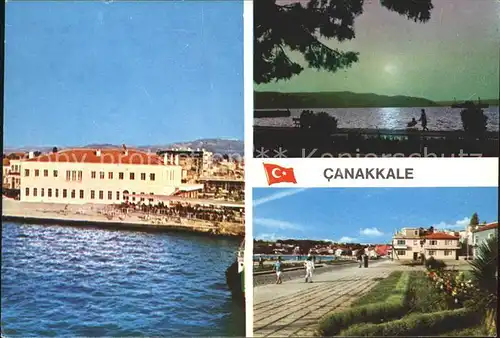 Canakkale Promenade teilansichten Kat. Tuerkei