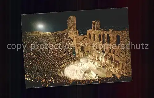 Athens Athen Odeon Herodes Atticus Kat. Griechenland