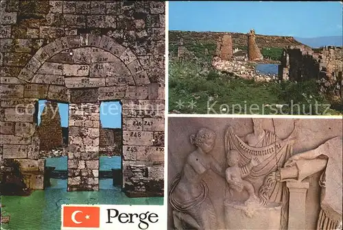 Perge Antalya Theater Ruine Kat. Tuerkei