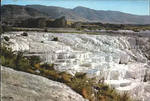 Pamukkale Hierapolis Mukaddes sehir Denizli Kat. Tuerkei