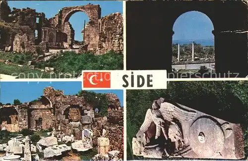Side Antalya Ruine  Kat. Tuerkei