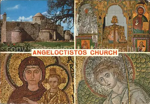 Zypern Cyprus Angeloctistos Church Ikone Kat. Zypern