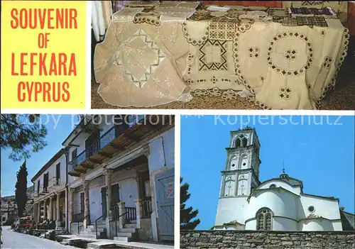 Zypern Cyprus Lefkara Kirche Haus  Kat. Zypern