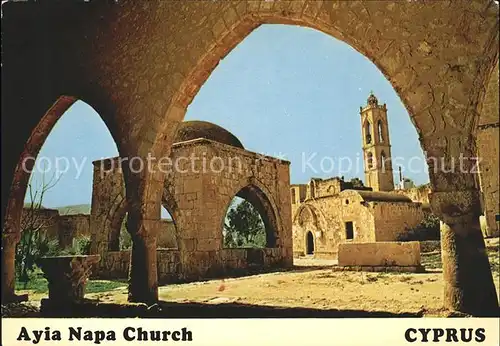 Ayia Napa Agia Napa Church Kat. Zypern cyprus