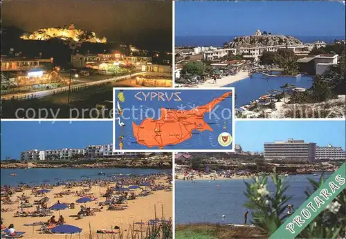 Zypern Cyprus Protaras Strand Hotel  Kat. Zypern