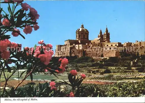 Mdina Malta Kathedrale Befestigungsanlagen Herrenhaeuser