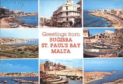 Malta St. Pauls Bay Teilansichten