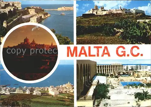 Malta Grand Harbour Mdina St. Pauls Bay Malta Hilton Kat. Malta