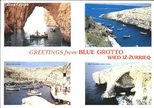 Malta Blue Grotto Wied Iz  Zurrieq  Kat. Malta