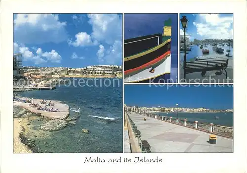 Malta Promenade Boot Strand Kat. Malta