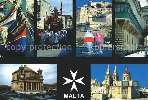 Malta Luzzus Qormi Valletta Mellieha Kat. Malta