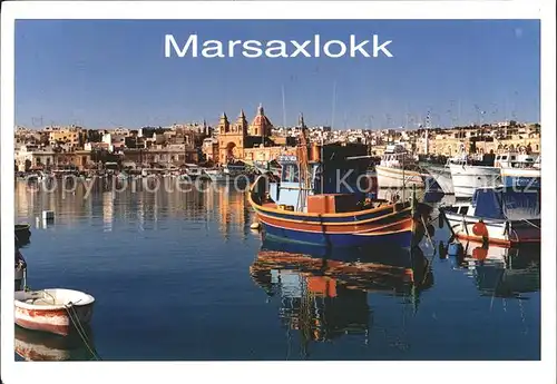 Marsaxlokk Hafen Boote 