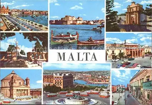 Malta Orstansichten  Kat. Malta
