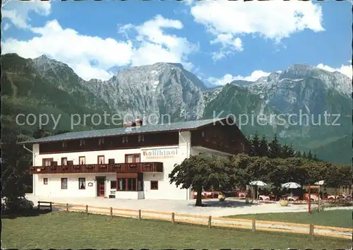 Schoenau Berchtesgaden Gasthaus Pension Kohlhiasl  Kat. Berchtesgaden