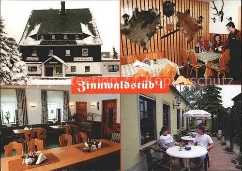 Altenberg Erzgebirge Hotel Restaurant Pension Zinnwaldstueb l  Kat. Geising