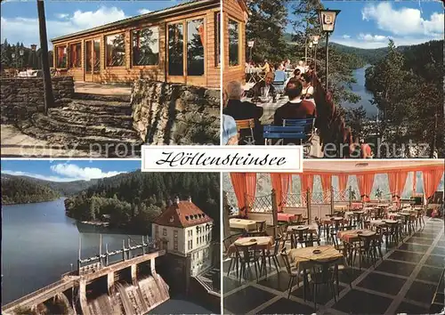 Hoellensteinsee Ausflugsgaststaette Seeblick  Kat. Viechtach