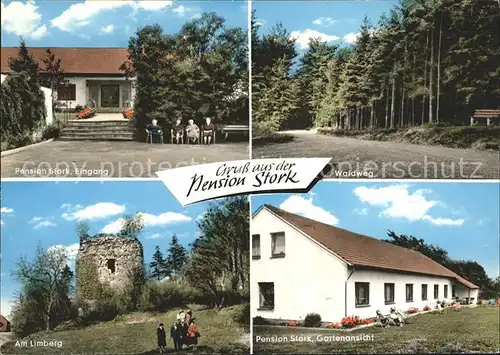 Bad Holzhausen Luebbecke Pension Haus Stork  Kat. Preussisch Oldendorf