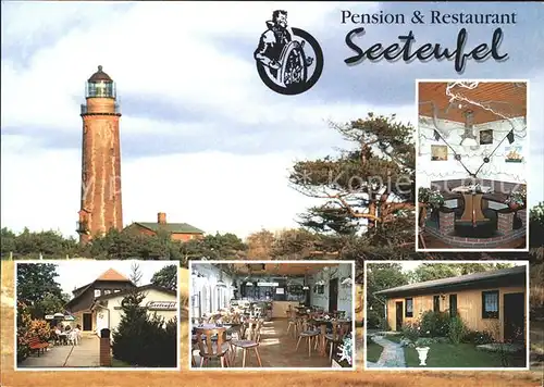 Prerow Ostseebad Pension Restaurant Seeteufel Details Leuchtturm / Darss /Nordvorpommern LKR