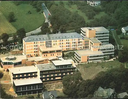 Laasphe Schlossberg Sanatorium Fliegeraufnahme Kat. Bad Laasphe