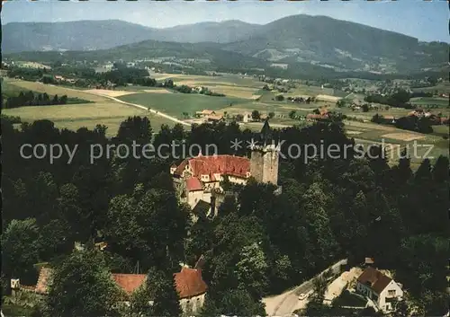 Deggendorf Donau Schloss Egg Fliegeraufnahme / Deggendorf /Deggendorf LKR