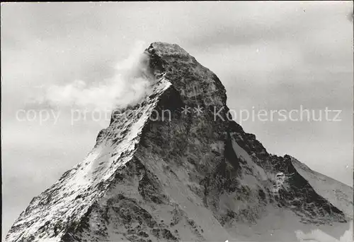 Matterhorn VS von Hoehbalmen Kat. Matterhorn