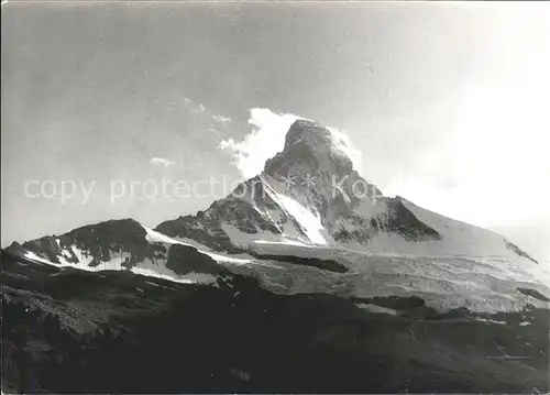 Matterhorn VS Blick von Kalbermatten Kat. Matterhorn