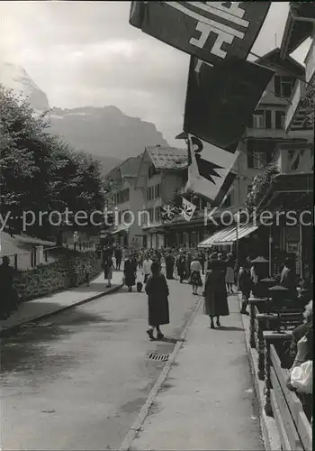 Lauterbrunnen BE Dorfpartie Kat. Lauterbrunnen