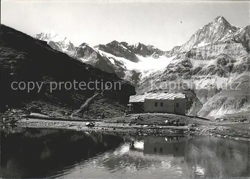 Dent Blanche VS Schwarzsee Kapelle Obergabelhorn Kat. Dent Blanche